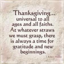 Thanksgiving...