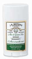 Watkins Product - Natural Aloe & Green Tea Deodorant