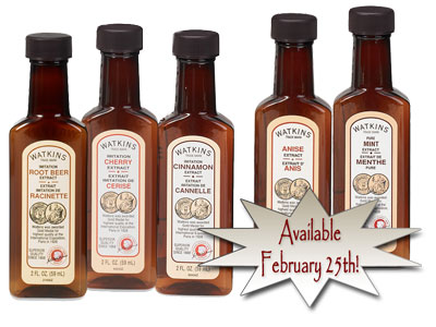 Watkins Product - Gourmet Extracts & Flavours